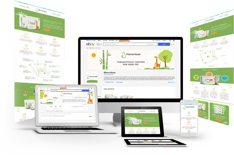 Mama Nose Shop & Listing Template